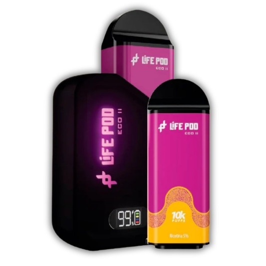 Life Pod Eco 2 Kit - Grape Honey (10000 Puffs) Chapa Tu Vape