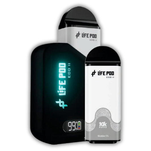Life Pod Eco 2 Kit - Menthol (10000 Puffs) Chapa Tu Vape