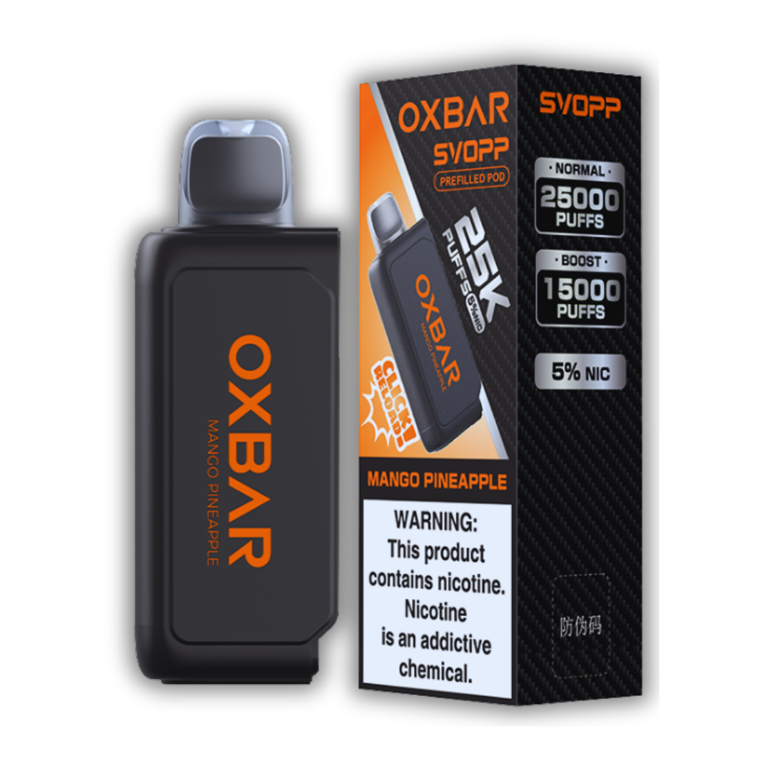 Repuesto Oxbar Svopp - Mango Pineapple (25000 Puffs) Chapa Tu Vape