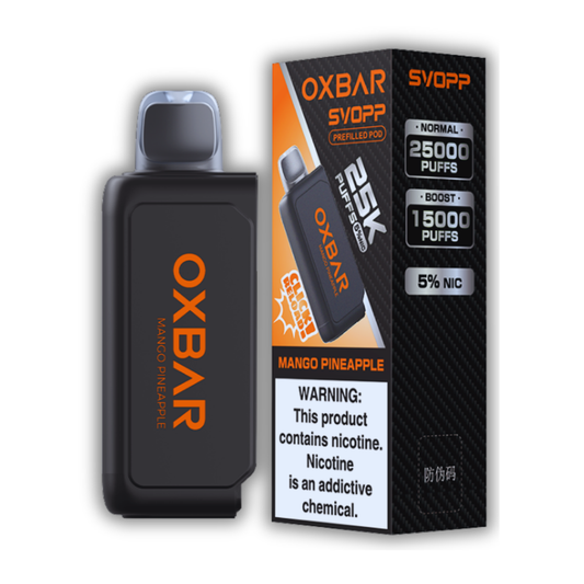 Repuesto Oxbar Svopp - Mango Pineapple (25000 Puffs) Chapa Tu Vape
