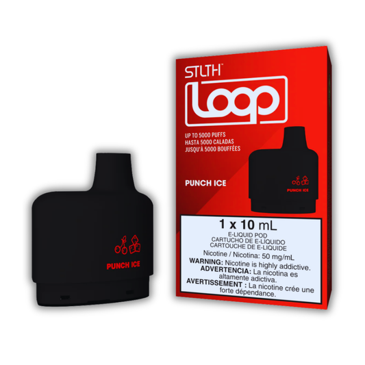 Stlth Loop Repuesto 5000 Puffs - Dragon Berry Mango Ice Chapa Tu Vape