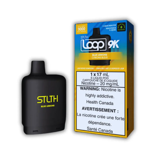Repuesto Stlth Loop 9000 Puffs - Blue Lemons Chapa Tu Vape