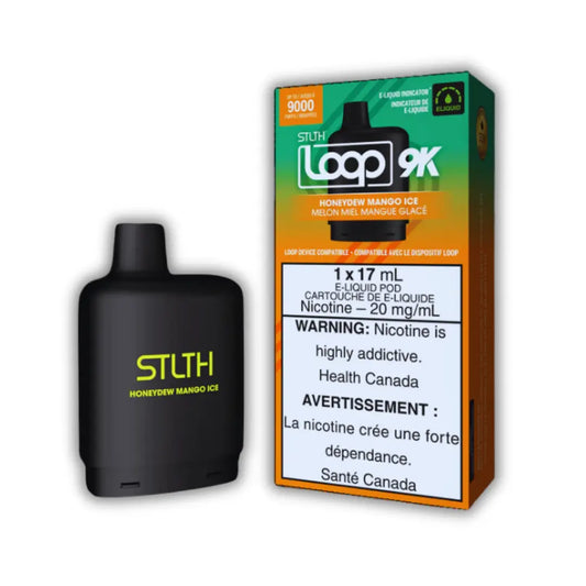Repuesto Stlth Loop 9000 Puffs - Honeydew Mango Ice Chapa Tu Vape