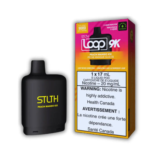 Repuesto Stlth Loop 9000 Puffs - Peach Mango Ice Chapa Tu Vape