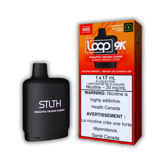 Repuesto Stlth Loop 9000 Puffs - Pineapple Orange Cherry Chapa Tu Vape