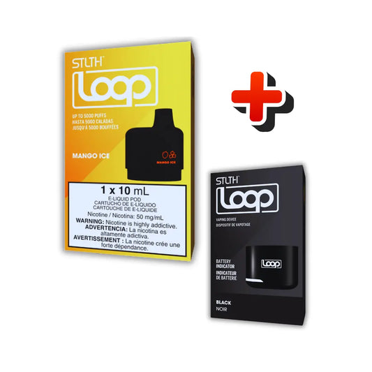 Stlth Loop Kit 5000 Puffs – Mango Ice Chapa Tu Vape