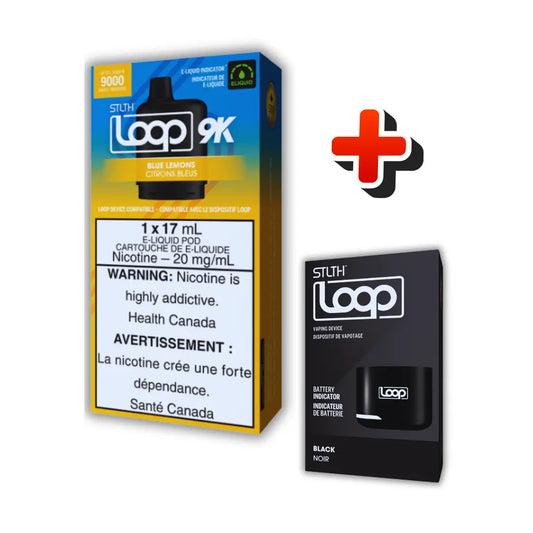 Stlth Loop Kit 9000 Puffs – Blue Lemons Chapa Tu Vape